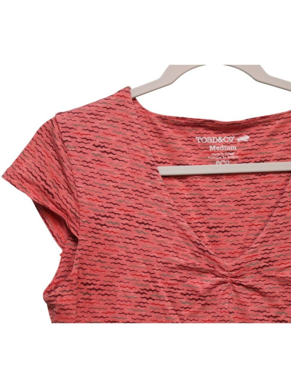 Toad & Co Rosemarie Dress Size Medium Organic Cotton Eco Camping Outdoor Hiking - Picture 5 of 13
